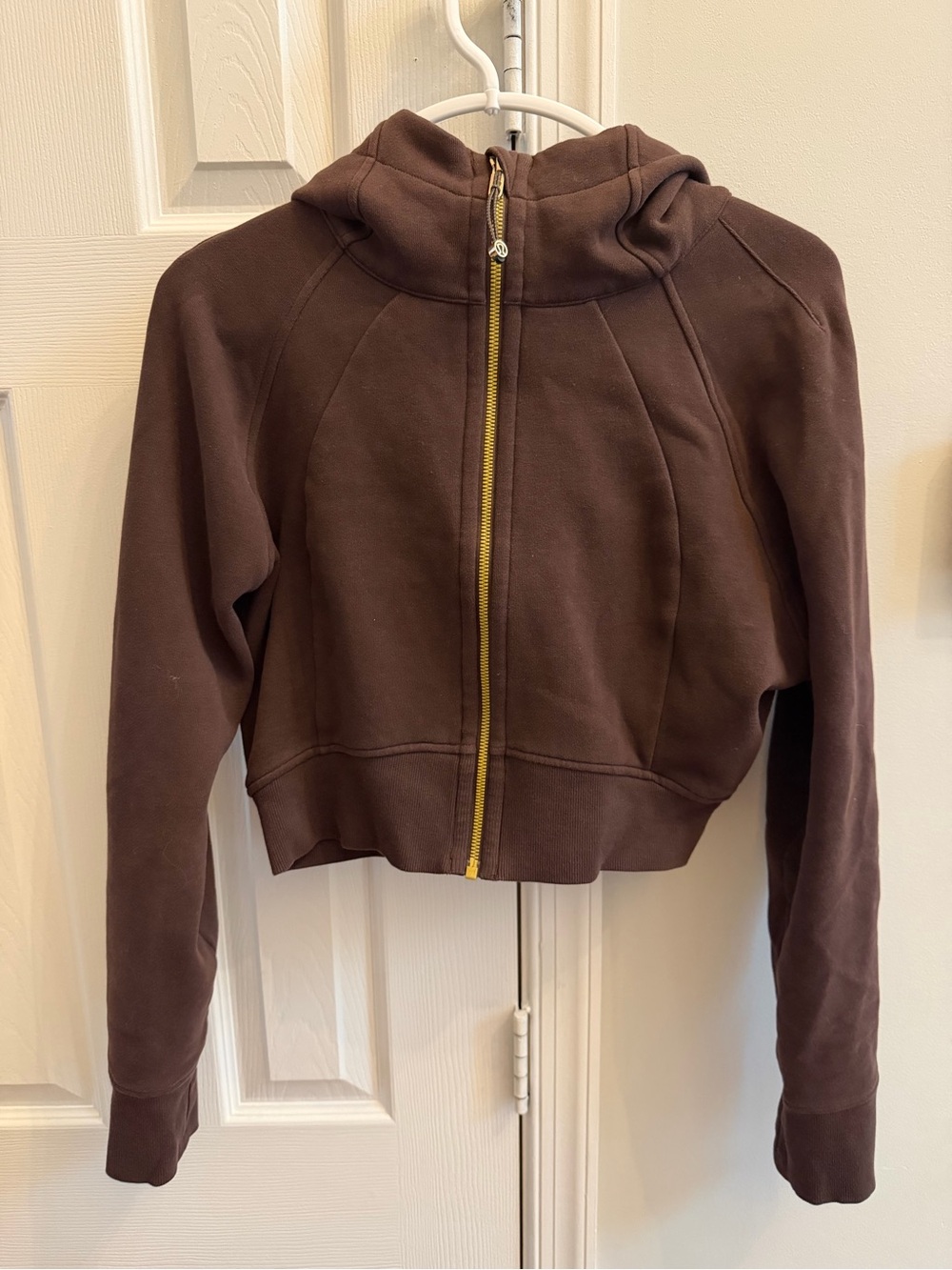 Lululemon Scuba Full-Zip Cropped Hoodie